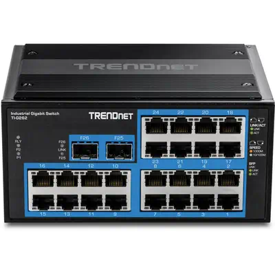Trendnet TI-G262 commutateur réseau Gigabit Ethernet (10/100/1000) - Switchs et Hubs - visuel 3