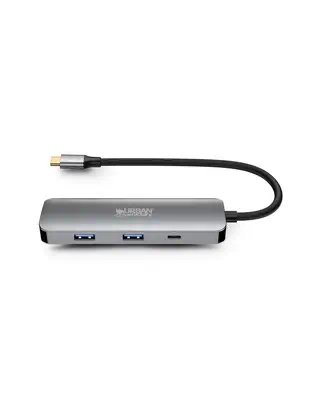 Urban Factory MHC40UF station d'accueil Avec fil USB Urban Factory - visuel 1 - hello RSE - Prise en charge de la haute résolution