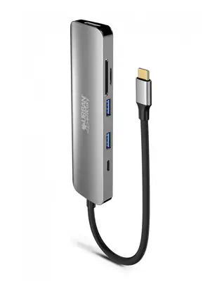 Urban Factory MHC45UF station d'accueil Avec fil USB 3.2 Gen 1 (3.1 Gen 1) Type-C Gris - Autre Accessoire pour portable - visuel 5