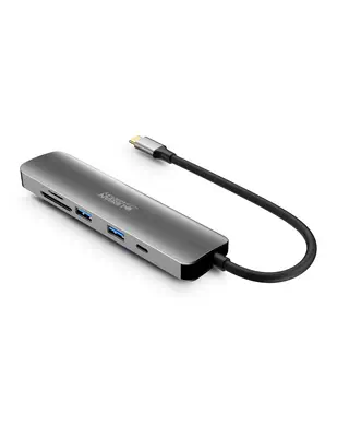 Urban Factory MHC45UF station d'accueil Avec fil USB 3.2 Gen 1 (3.1 Gen 1) Type-C Gris - Autre Accessoire pour portable - visuel 1