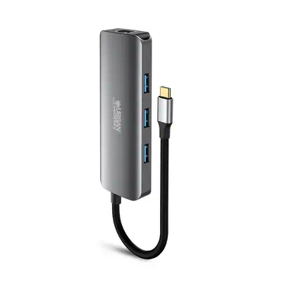 Urban Factory MHC50UF station d'accueil Avec fil USB 3.2 Gen 1 (3.1 Gen 1) Type-C Gris - Autre Accessoire pour portable - visuel 7