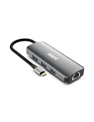 Urban Factory MHC55UF station d'accueil Avec fil USB 3.2 Gen 1 (3.1 Gen 1) Type-C Gris - Autre Accessoire pour portable - visuel 1