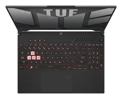 ASUS TUF Gaming A15 FA507NU-LP132W AMD Ryzen™ 5 Asus - visuel 1 - hello RSE - Verrouillage Kensington / USB 3.2 Gen1 Type-A / Alimentation RJ45 /HDMI 2.1 / Port USB4 / USB 3.2 Gen2 Type-C® avec Power Delivery /USB 3.2 Gen1 Type-A / Prise audio combinée
