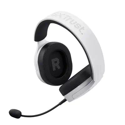 Trust GXT 489W FAYZO Casque Avec fil Arceau Jouer Noir, Blanc - Casque Micro - visuel 4