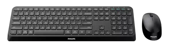 Philips 4000 series SPT6407B/19 clavier Souris incluse Universel Philips - visuel 1 - hello RSE - Un design élégant pour une installation sobre