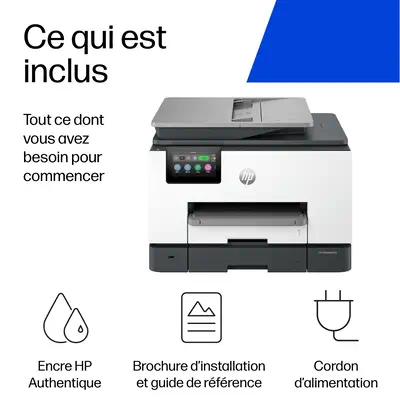 OfficeJet Pro Par 9132e Sans fil All-in-One Couleur Imprimante, Instant Ink; Impression recto-verso - HP - Multifonctions Jet d'encre - visuel 6