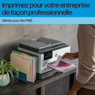 OfficeJet Pro Par 9132e Sans fil All-in-One Couleur Imprimante, Instant Ink; Impression recto-verso - HP - Multifonctions Jet d'encre - visuel 3