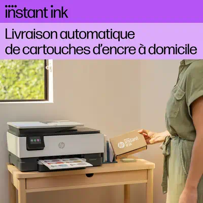 OfficeJet Pro 8132e Sans fil All-in-One Couleur Imprimante, Instant Ink; Impression recto-verso - HP - Multifonctions Jet d'encre - visuel 3