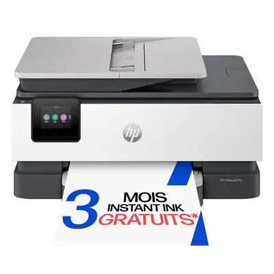OfficeJet Pro 8132e Sans fil All-in-One Couleur Imprimante, Instant Ink; Impression recto-verso - HP - Multifonctions Jet d'encre - visuel 1