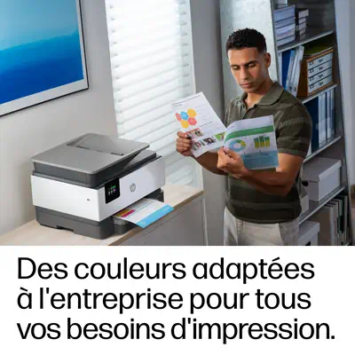 OfficeJet Pro 9135e Sans fil All-in-One Couleur Imprimante, Instant Ink; Impression recto-verso - HP - Multifonctions Jet d'encre - visuel 9