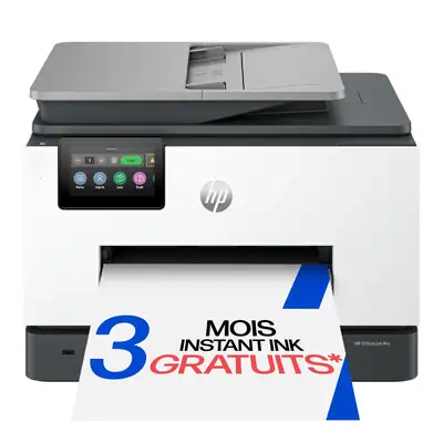 OfficeJet Pro 9135e Sans fil All-in-One Couleur Imprimante, Instant Ink; Impression recto-verso - HP - Multifonctions Jet d'encre - visuel 1