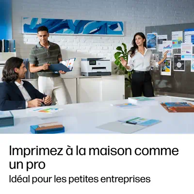 OfficeJet Pro 9135e Sans fil All-in-One Couleur Imprimante, Instant Ink; Impression recto-verso - HP - Multifonctions Jet d'encre - visuel 10