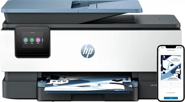 OfficeJet Pro 8125e Sans fil All-in-One Couleur Imprimante, Instant Ink; Impression recto-verso - HP - Multifonctions Jet d'encre - visuel 8