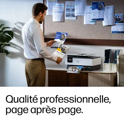 OfficeJet Pro 8125e Sans fil All-in-One Couleur Imprimante, Instant Ink; Impression recto-verso - HP - Multifonctions Jet d'encre - visuel 8