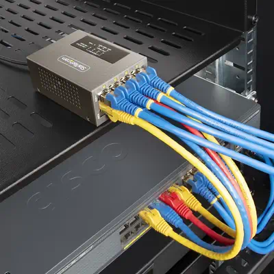 Injecteur PoE++ Multi-Gigabit à 4 Ports, Ethernet 5/2.5/1G (NBASE-T), PoE/PoE+/PoE++ (802.3af/802.3a - StarTech - Accessoire Réseau - visuel 9