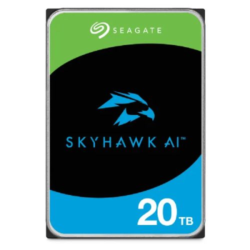 Vente SEAGATE Surveillance Video Optimized AI Skyhawk 24To HDD SATA 6Gb/s au meilleur prix