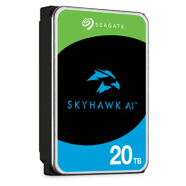 Seagate SkyHawk AI disque dur 20 To 7200 tr/min 512 Mo 3.5" Série ATA III - Disque dur Interne - visuel 4