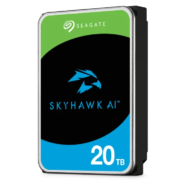 Seagate SkyHawk AI disque dur 20 To 7200 tr/min 512 Mo 3.5" Série ATA III - Disque dur Interne - visuel 3