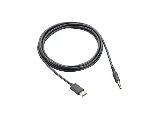 Câble adaptateur audio Poly Voyager Surround 80/85 UC 3,5 mm - HP - Câble divers - visuel 1