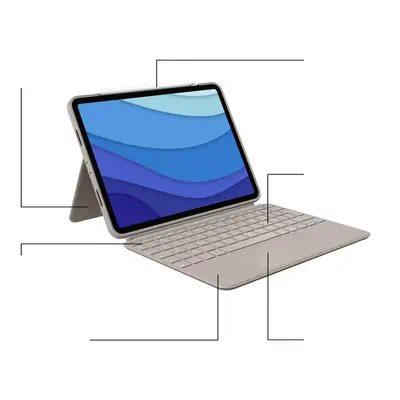 Combo Touch for iPad Pro 11-inch (1st, 2nd, and 3rd generation) - Logitech - Clavier - visuel 10