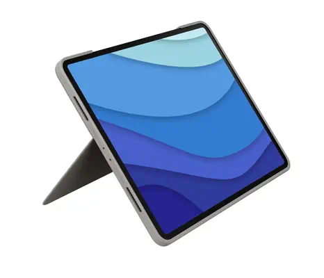 Logitech Combo Touch AZERTY Français Smart Connector Sable - Etui et Housse - visuel 6