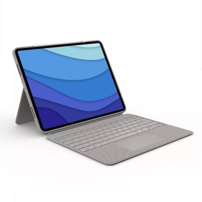 Revendeur officiel LOGITECH Combo Touch for iPad Pro 12.9p 5th generation Sand Central