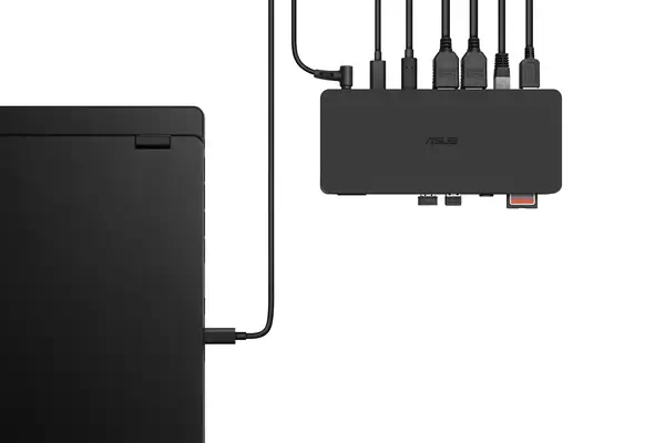 ASUS Triple 4K Thunderbolt 4 Dock DC500 Avec fil Noir - Asus - Station d'accueil pour portable - visuel 10