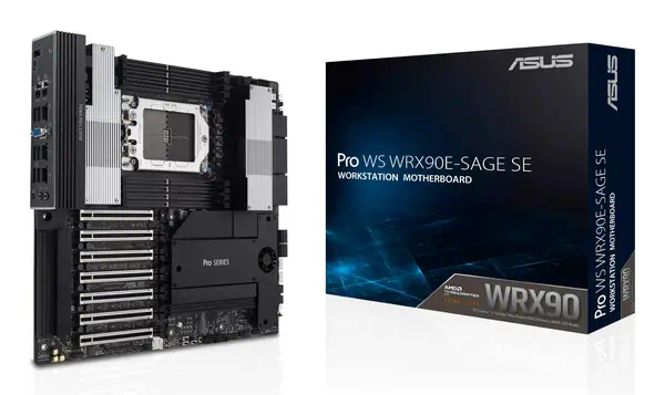 ASUS PRO WS WRX90E-SAGE SE AMD WRX90 Socket sTR5 EEB - Asus - Carte mère - visuel 1