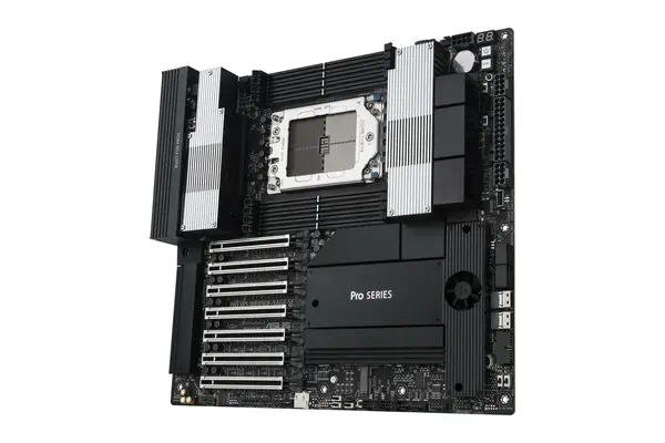 ASUS PRO WS WRX90E-SAGE SE AMD WRX90 Socket Asus - visuel 1 - hello RSE - Conception thermique et d'alimentation robuste