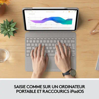 Combo Touch for iPad Pro 12.9-inch (5th generation) - Logitech - Accessoires Tablette - visuel 10