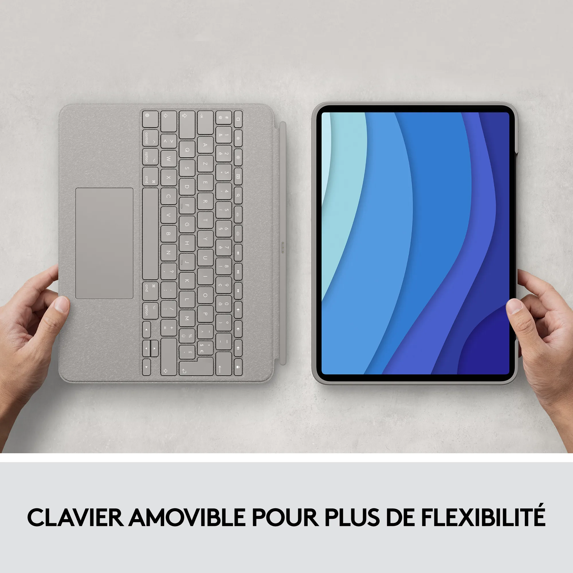 Combo Touch for iPad Pro 12.9-inch (5th generation) - Logitech - Accessoires Tablette - visuel 6