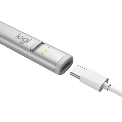 Logitech 914-000074 stylet 20 g Argent Logitech - visuel 1 - hello RSE - ÉCRIVEZ EN TOUTE SIMPLICITÉ