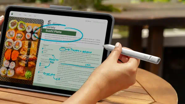 Logitech Crayon stylet 20 g Argent - Dispositif pointage - visuel 10