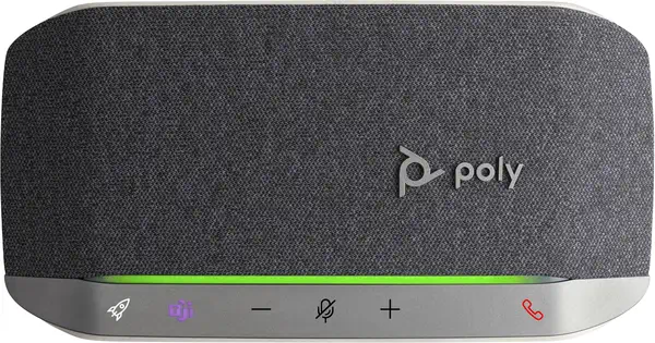 Haut-parleur Poly Sync 20 USB-A Certifié Microsoft Teams Poly - visuel 1 - hello RSE - Audio full-duplex