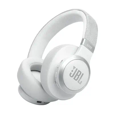 JBL Live 770NC Casque Sans fil Arceau Appels/Musique Bluetooth Blanc - Casque Micro - visuel 1