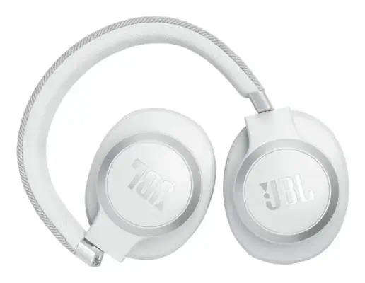 JBL Live 770NC Casque Sans fil Arceau Appels/Musique Bluetooth Blanc - Casque Micro - visuel 9