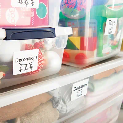 DYMO LW étiquettes autocollantes polyvalentes authentiques | 32 mm x 57 mm | 6 rouleaux de 1 000 éti - Dymo - Ruban - visuel 7