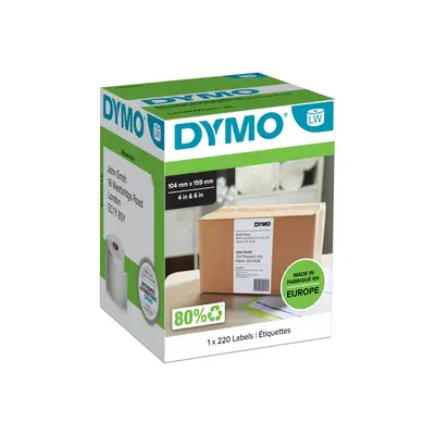 Dymo LW - Très grandes étiquettes d'expédition - 104 x 159 - Ruban - visuel 1