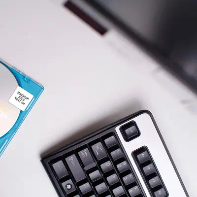 DYMO LW petites étiquettes autocollantes polyvalentes authentiques | 25 mm x 25 mm | rouleau de 750  - Dymo - Ruban - visuel 7