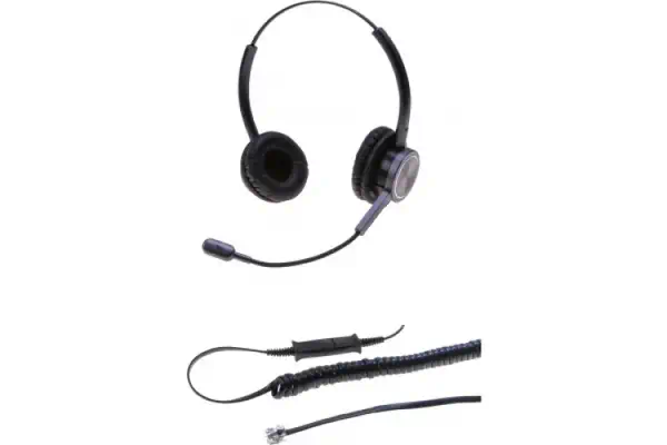 Dacomex 292013 casque Avec fil Arceau Bureau/Centre d'appels Noir - Casque Micro - visuel 2