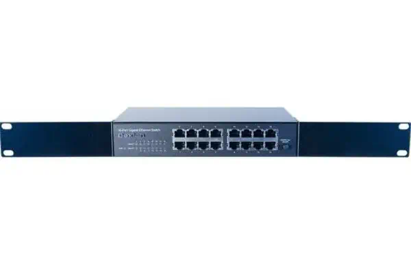 Dexlan 891016 commutateur réseau Non-géré L2 Gigabit Ethernet (10/100/1000) 1U Noir - Switchs et Hubs - visuel 4