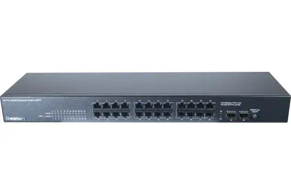Dexlan 891026 commutateur réseau Non-géré Gigabit Ethernet (10/100/1000) 1U Noir - Switchs et Hubs - visuel 2