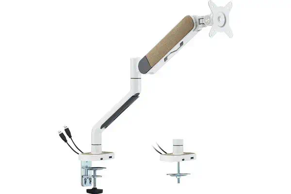 Dacomex D35-100CG-W support d'écran plat pour bureau 88,9 cm (35") Blanc - Kits de support plafond - visuel 5