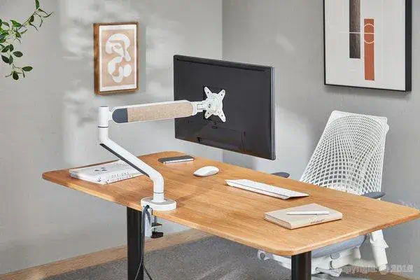 Dacomex D35-100CG-W support d'écran plat pour bureau 88,9 cm (35") Blanc - Kits de support plafond - visuel 3