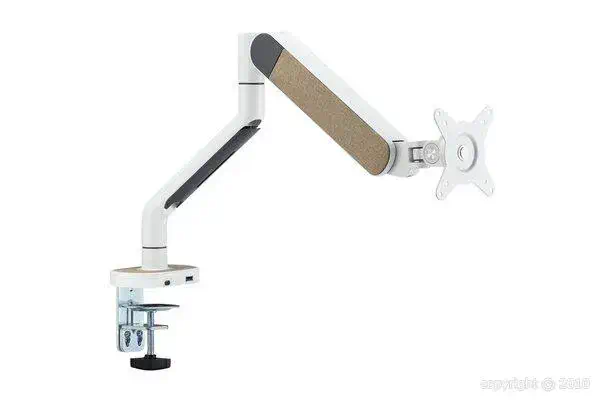 Dacomex D35-100CG-W support d'écran plat pour bureau 88,9 cm (35") Blanc - Kits de support plafond - visuel 4