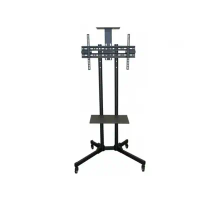 EXC 903256 support d'écran plat pour bureau 177,8 cm (70") Sol Noir - Kits de support plafond - visuel 1