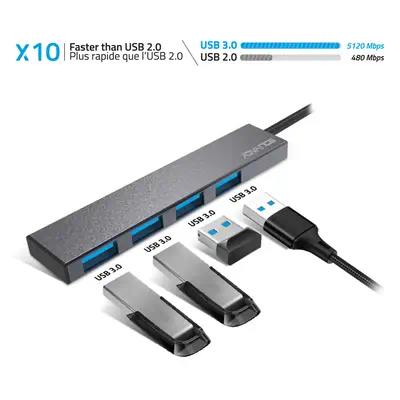 ADVANCE XPAND SMART USB 3.2 Gen 1 (3.1 Gen 1) Type-A 480 Mbit/s Gris - Switchs et Hubs - visuel 3