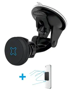 Mobilis 044006 support Support passif Mobile/smartphone, Navigateur Noir - Etui et Housse - visuel 3