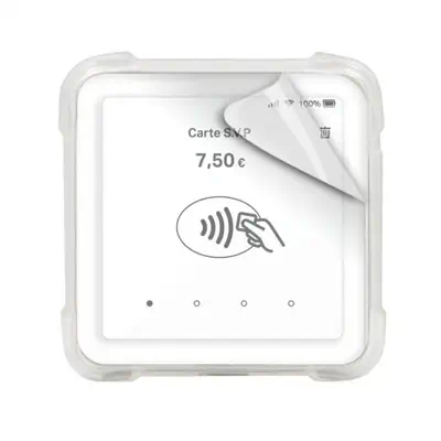 Mobilis 036278 accessoire de système de paiement en point de vente Protection d'écran POS Transparen - Etui et Housse - visuel 1
