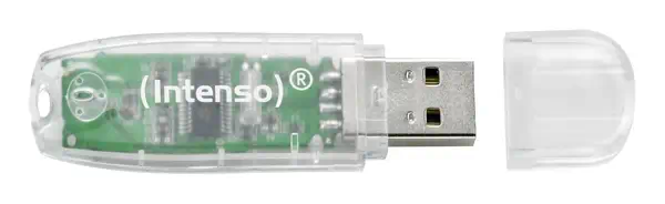 Intenso Rainbow Line lecteur USB flash 32 Go USB Type-A 2.0 Transparent - Clé USB - visuel 5